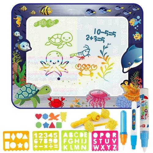 Reusable Magic Water Doodle Mat - Creative Mess-Free Drawing Fun - ToylandEU