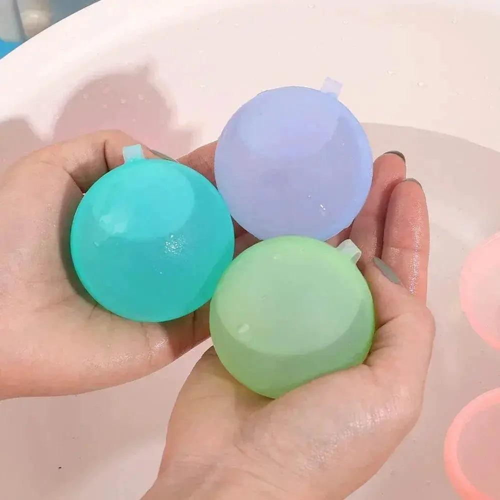  10-30 Pcs Reusable Water Balloons for Kids and Adults Outdoor Activities Kids Pool Beach Bath Toys Water Bomb for Summer Games -  ToylandEU™