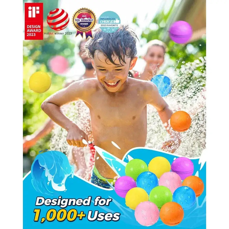  Reusable Water Bomb Balloons For Kids Outdoor Fun -  ToylandEU™