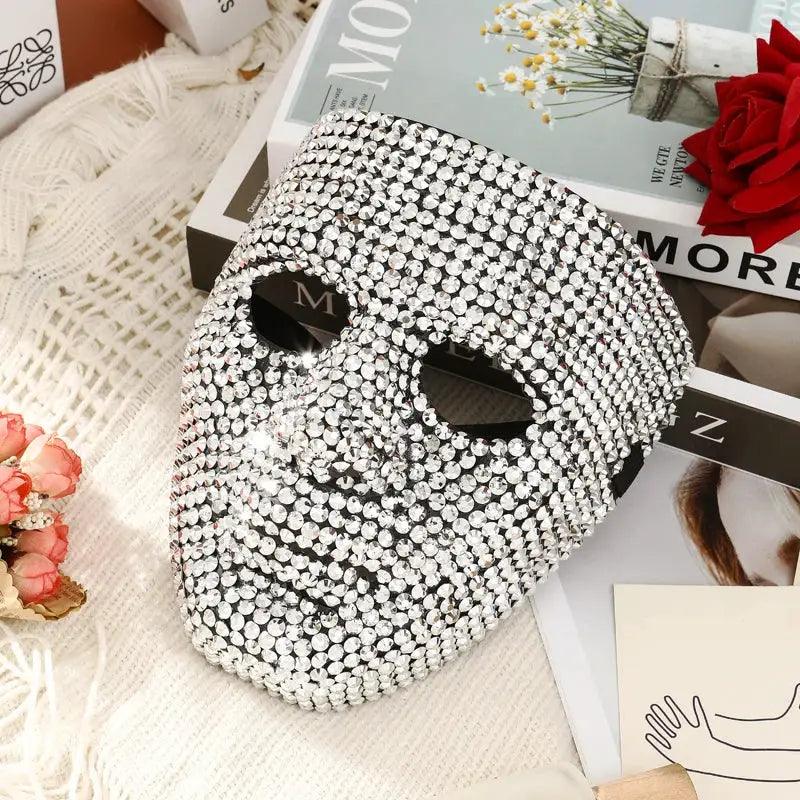  Rhinestone Dancer Mask Ball Mask Sparkling Glam Nights -  ToylandEU™