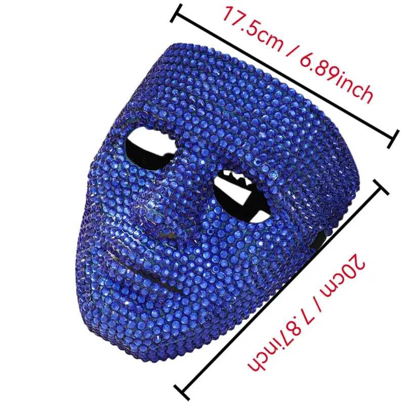  Rhinestone Dancer Mask Ball Mask Sparkling Glam Nights -  ToylandEU™