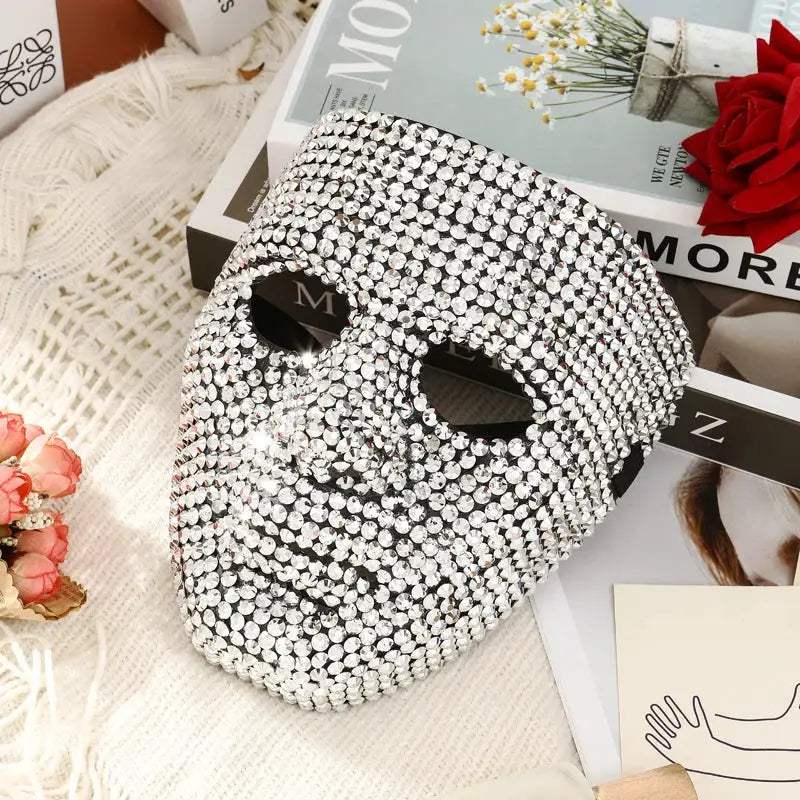  Rhinestone Dancer Mask Ball Mask Sparkling Glam Nights -  ToylandEU™