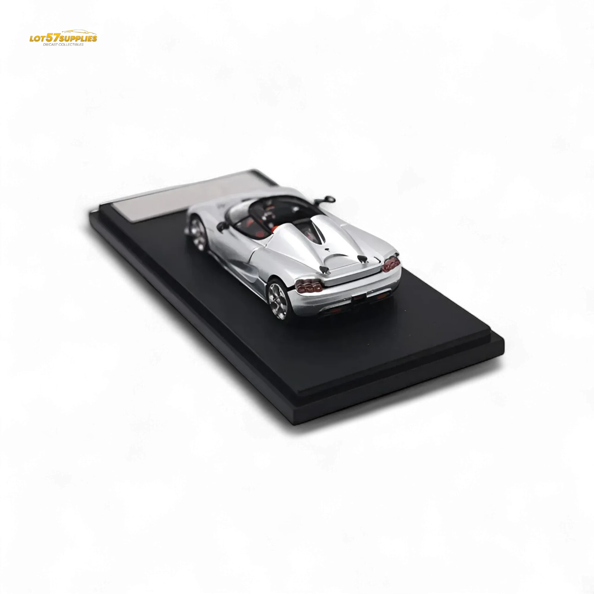 Rhino Model RM CC850 With Magnetic Engine Cover - Silver 1:64 - ToylandEU