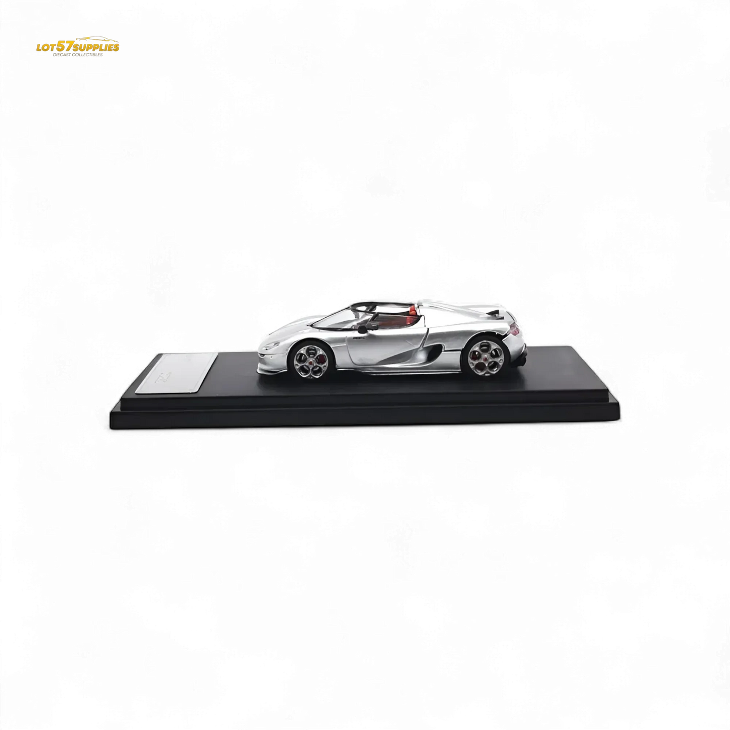 Rhino Model RM CC850 With Magnetic Engine Cover - Silver 1:64 - ToylandEU