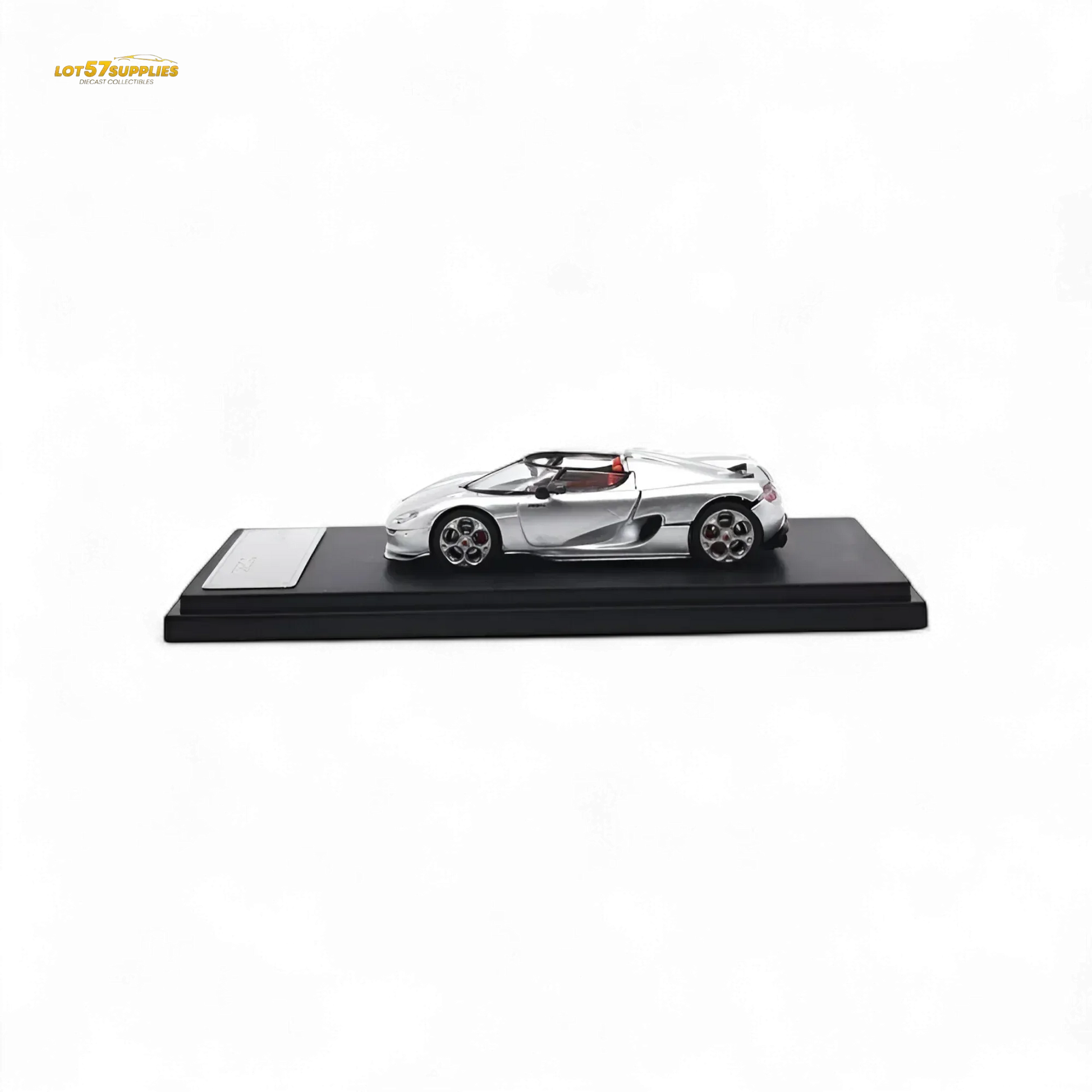 Rhino Model RM CC850 With Magnetic Engine Cover - Silver 1:64 - ToylandEU