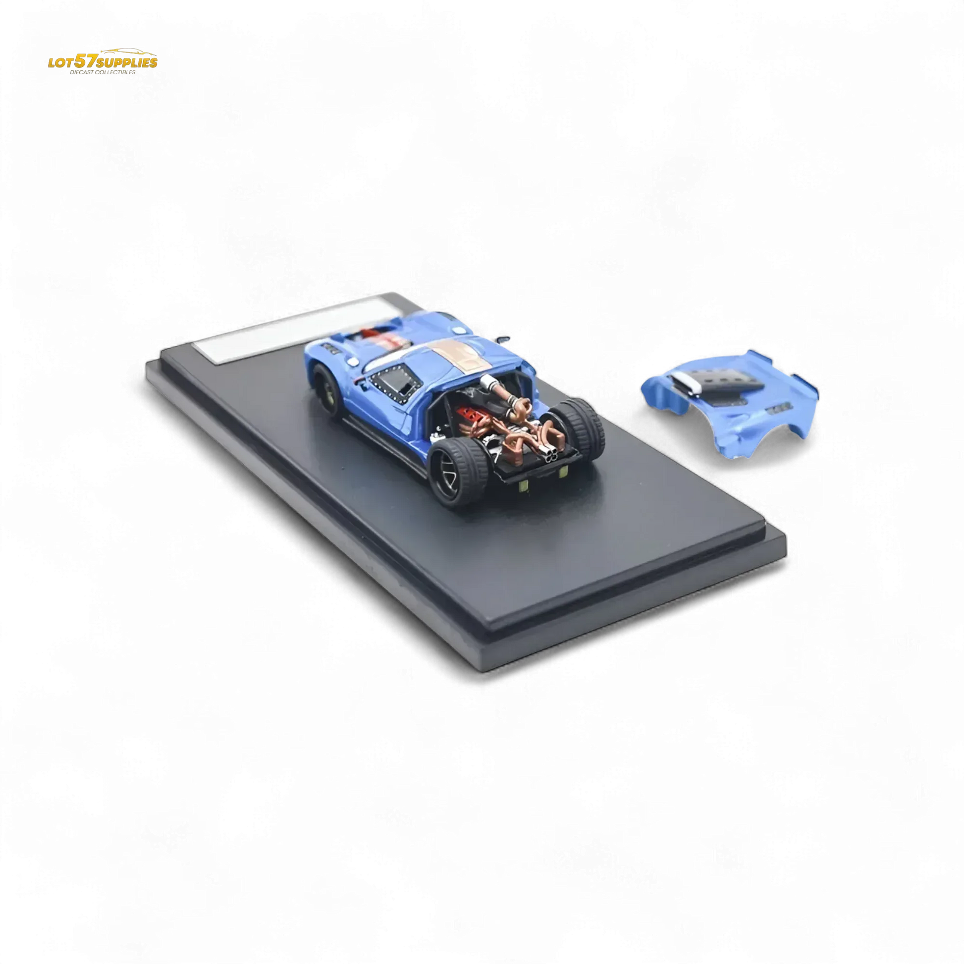 Rhino Model Ford GT40 - Blue 1:64 - ToylandEU