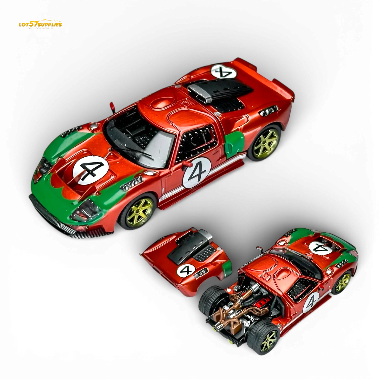 Rhino Model RM Ford GT40 Le Mans 1:64 - ToylandEU