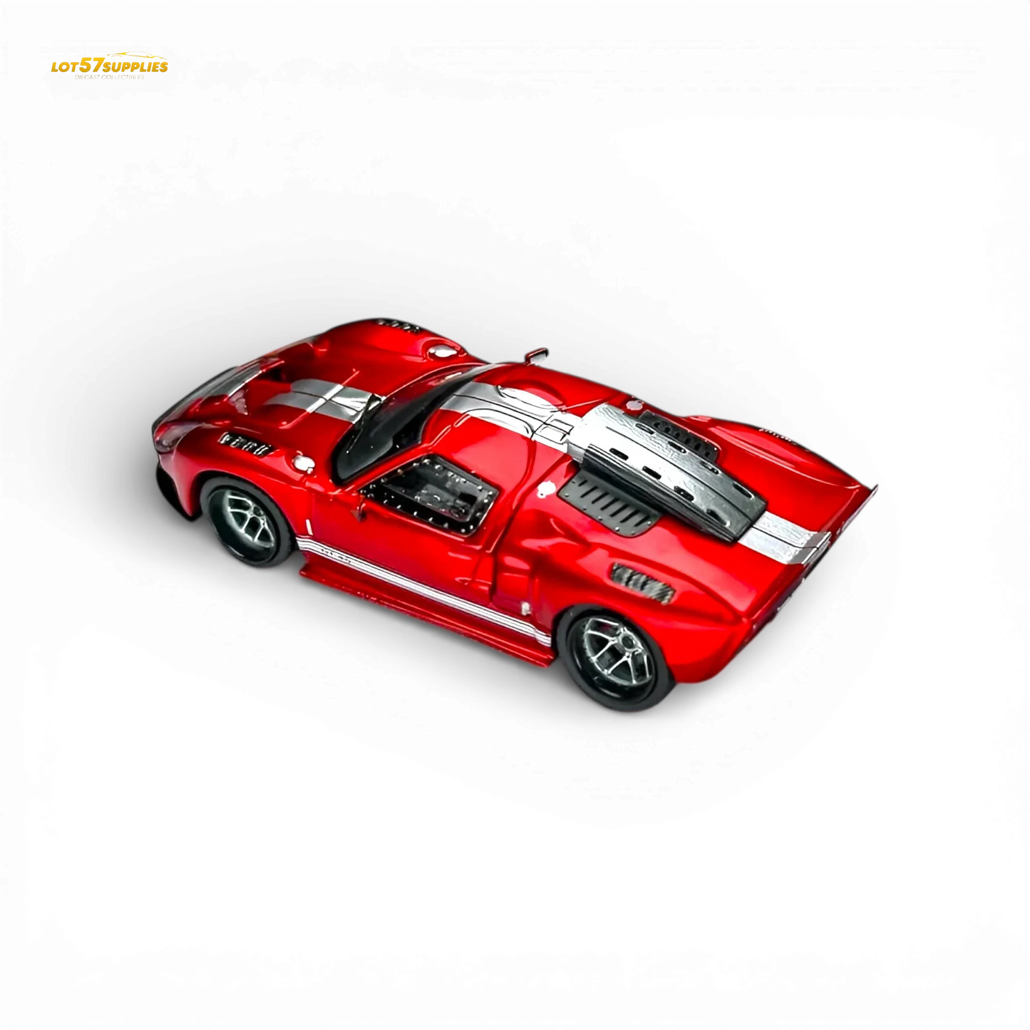 Rhino Model RM Ford GT40 Transparent Red 1:64 - ToylandEU