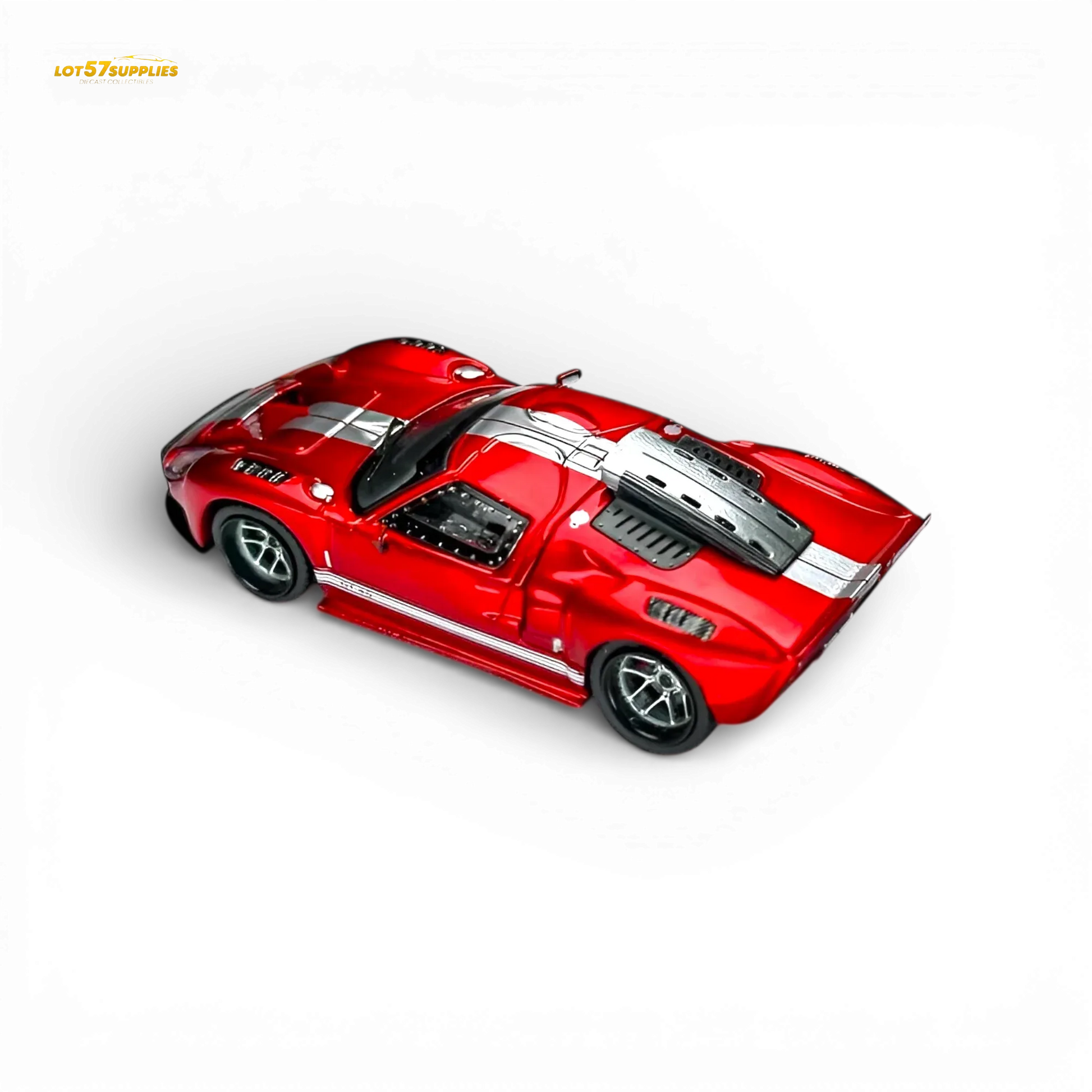 Rhino Model RM Ford GT40 Transparent Red 1:64 - ToylandEU