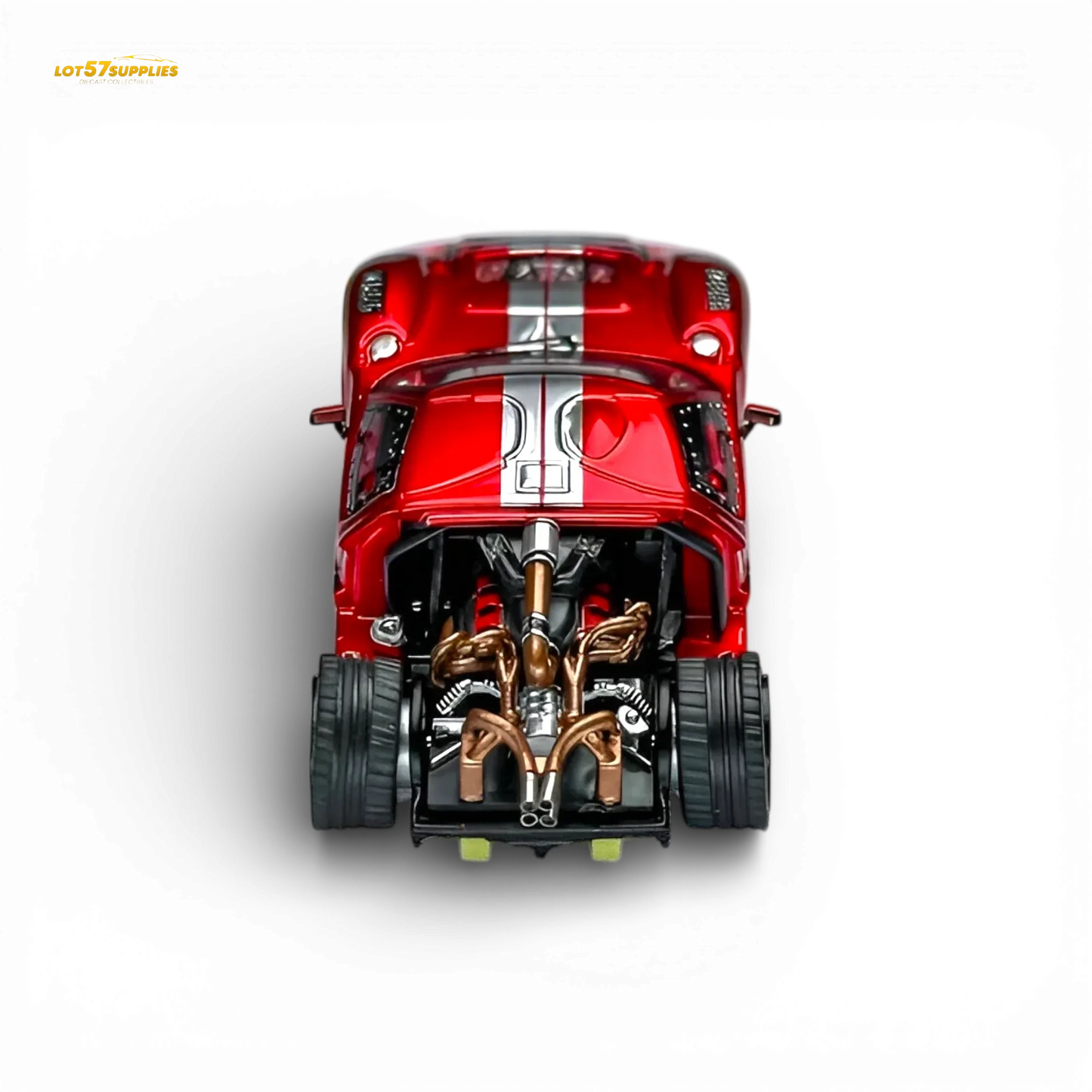 Rhino Model RM Ford GT40 Transparent Red 1:64 - ToylandEU