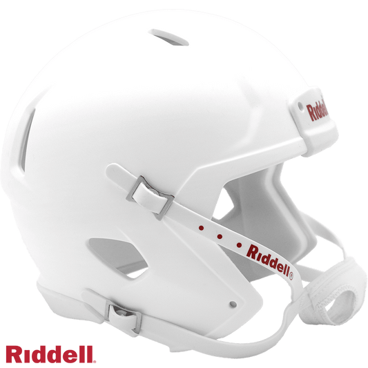 Riddell Blank Mini Speed Helmet Matte White Shell Custom - ToylandEU