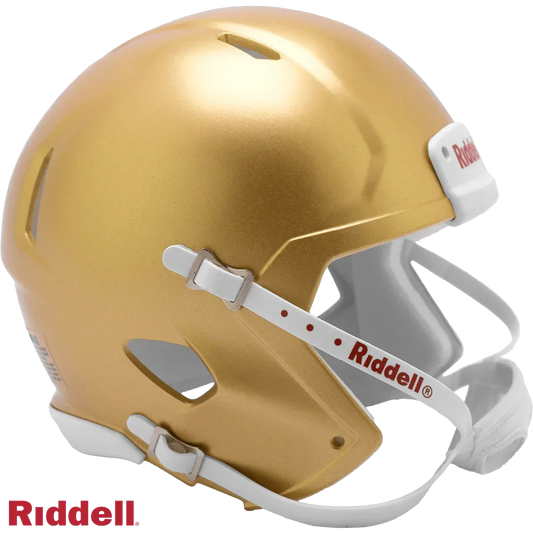 Riddell Blank Replica Mini Speed South Bend Gold Helmet -  ToylandEU™