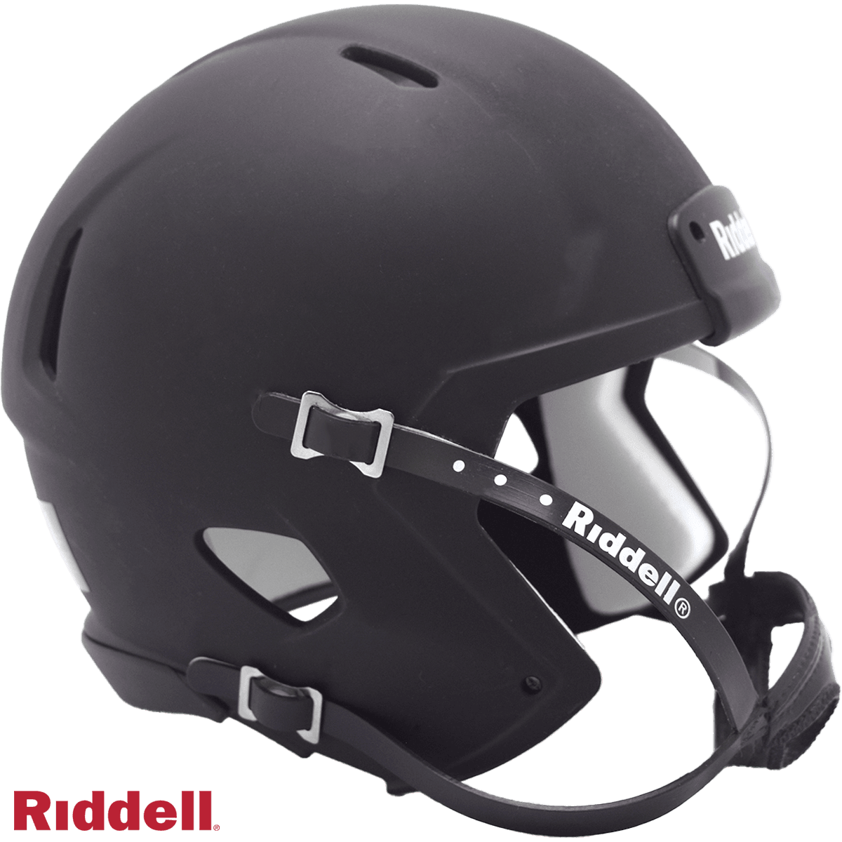 Riddell Blank Replica Mini Speed Style Matte Black Helmet - ToylandEU