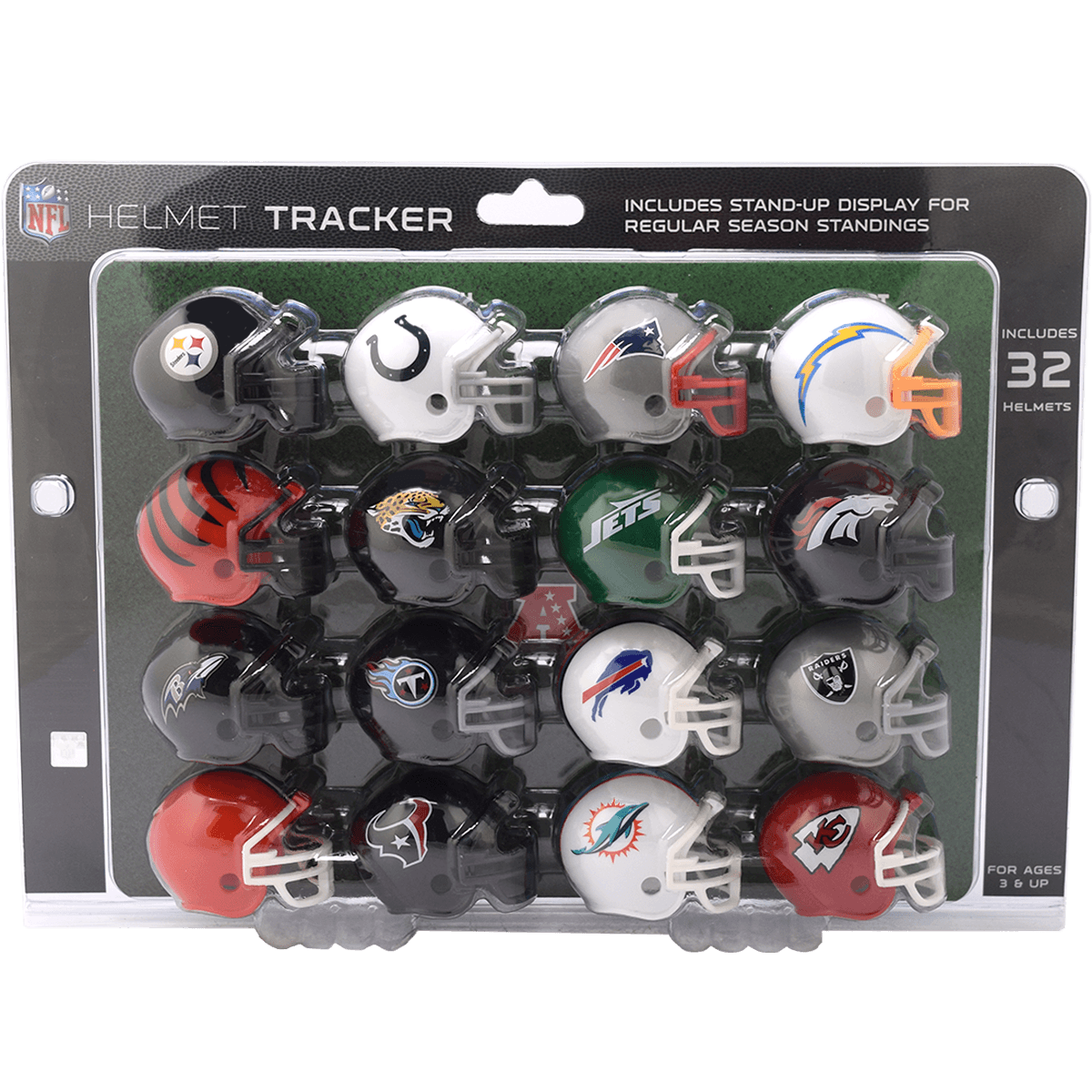 Riddell NFL Helmet Standings Tracker 32 Team Display - ToylandEU
