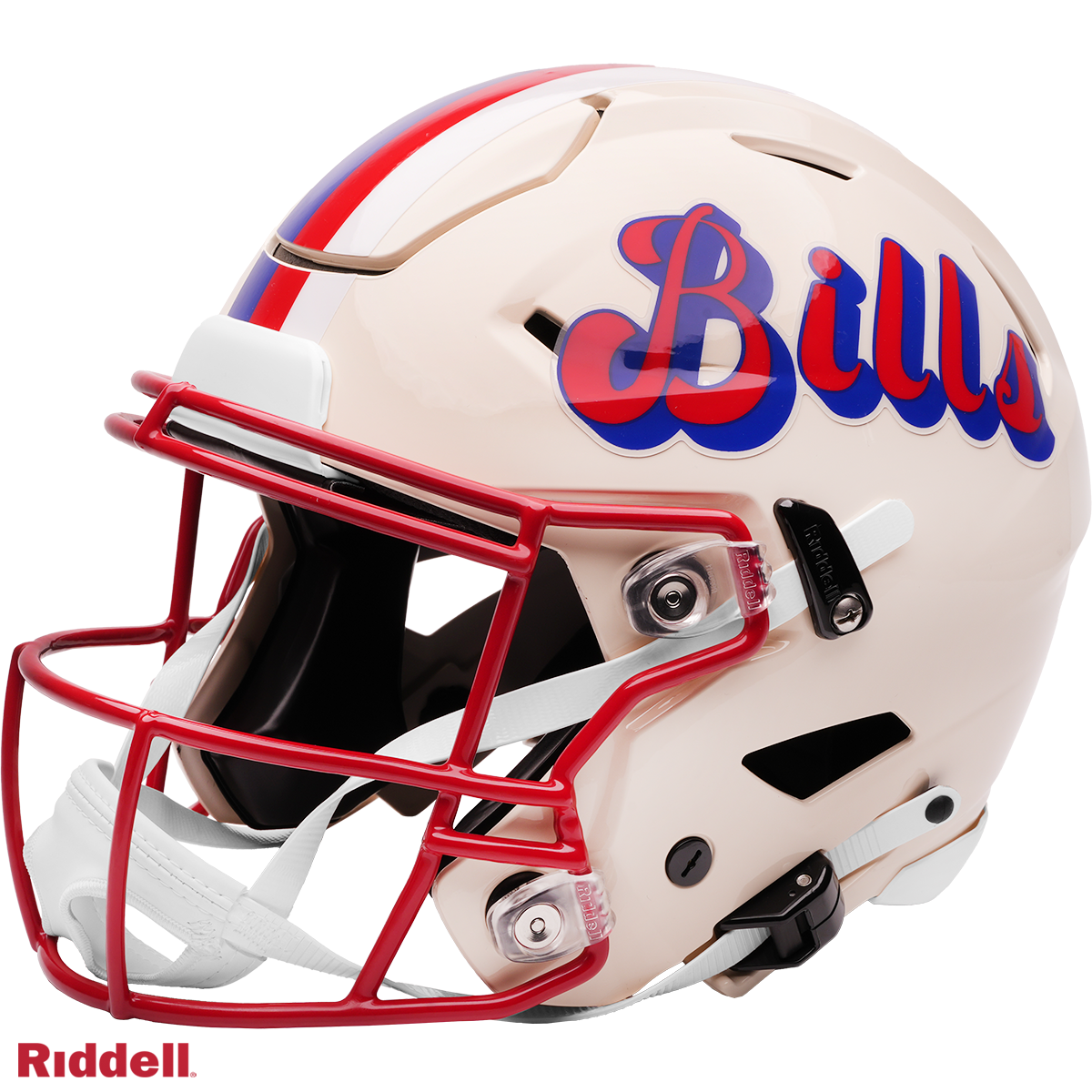 Buffalo Bills Helmet Riddell Authentic Full Size SpeedFlex Style Retro Collection