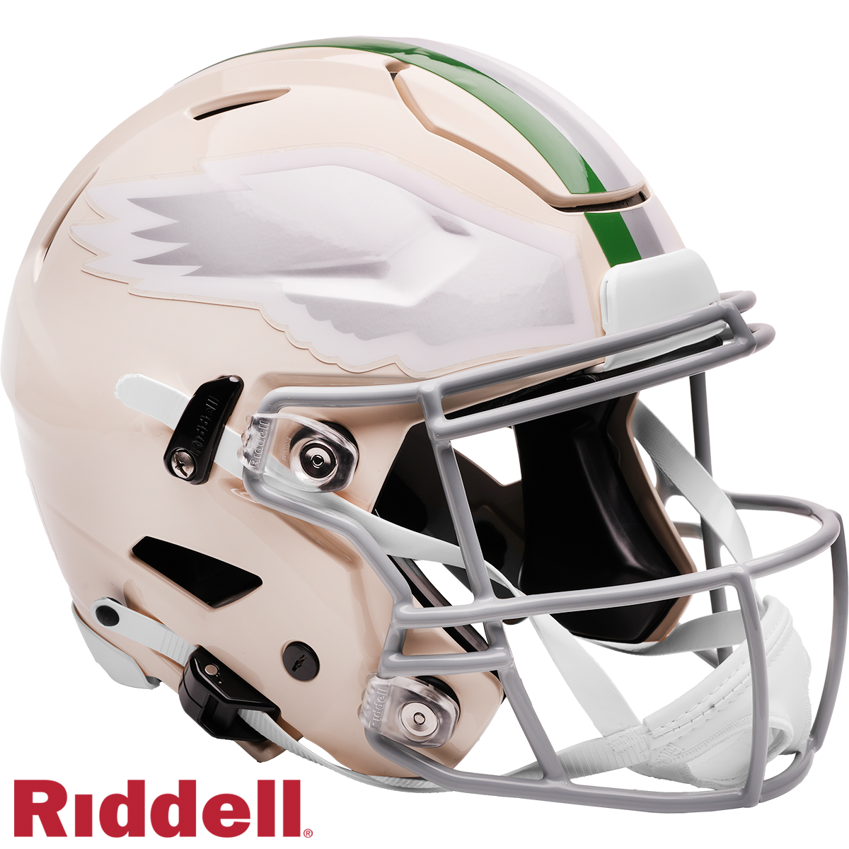 Philadelphia Eagles Helmet Riddell Authentic Full Size SpeedFlex Style Retro Collection