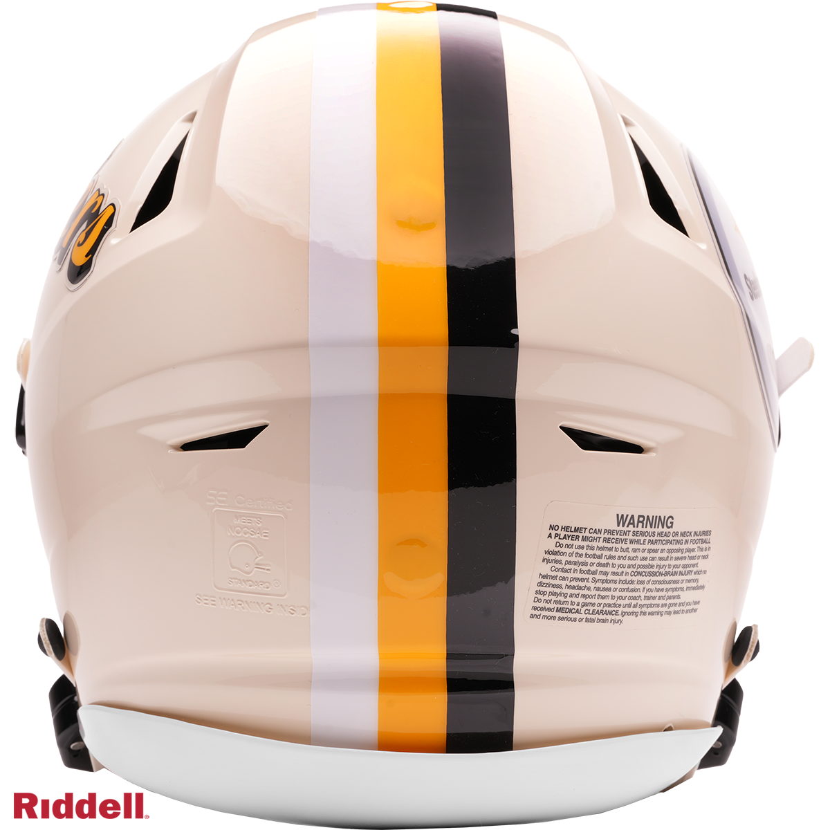 Pittsburgh Steelers Helmet Riddell Authentic Full Size SpeedFlex Style Retro Collection