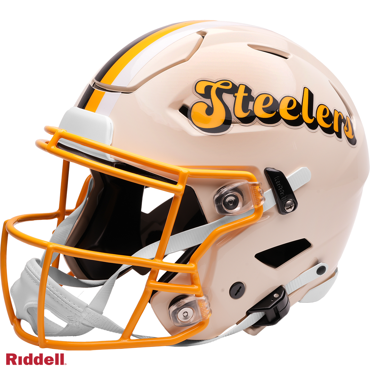 Pittsburgh Steelers Helmet Riddell Authentic Full Size SpeedFlex Style Retro Collection