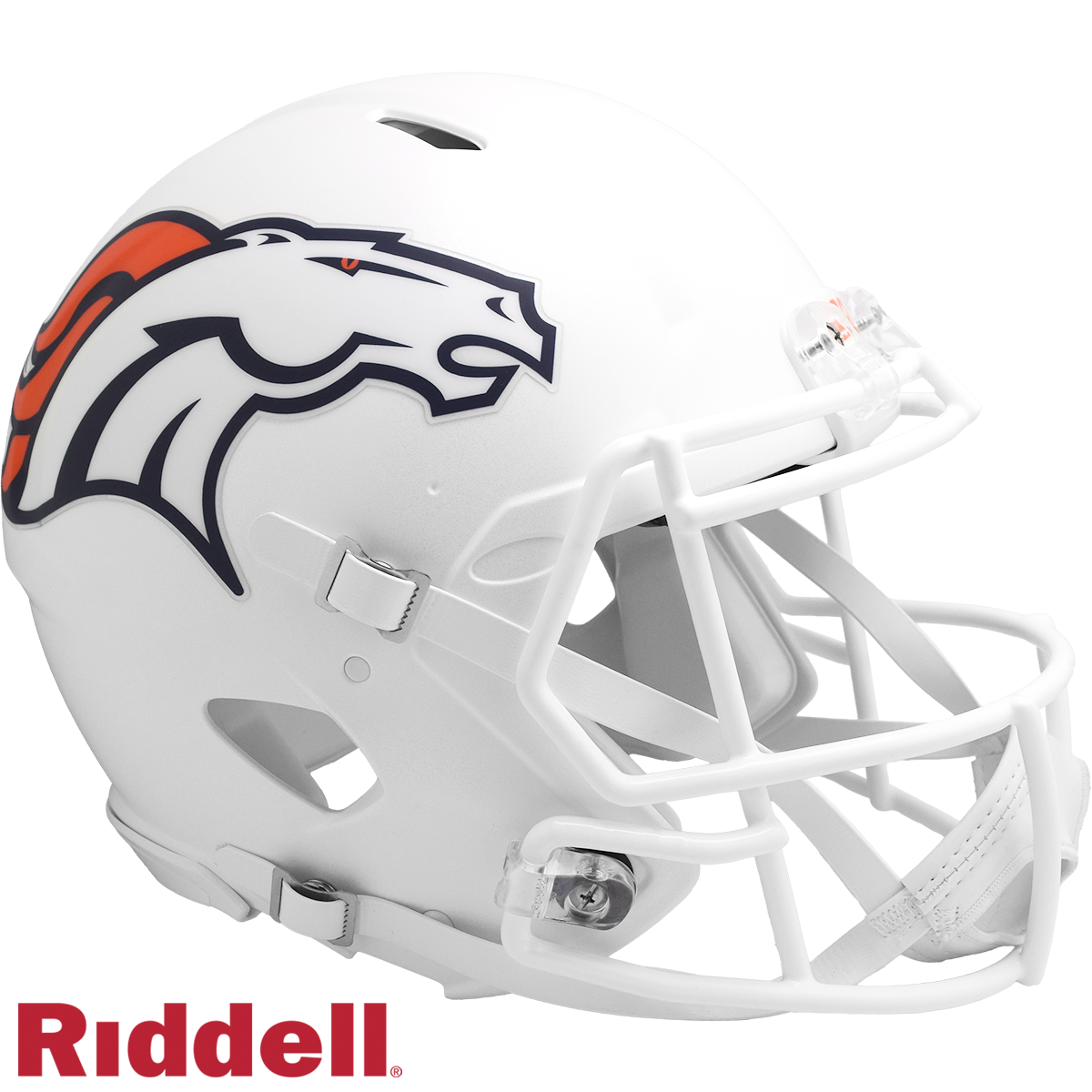 Denver Broncos Helmet Riddell Authentic Full Size Speed Style On-Field Alternate 2024