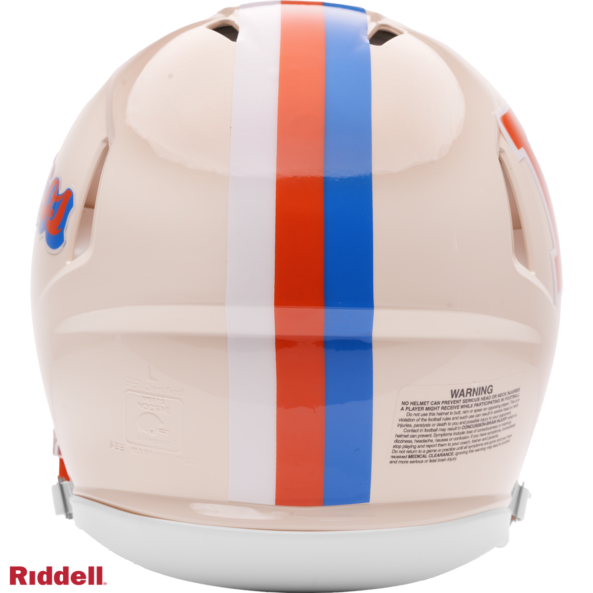 Denver Broncos Helmet Riddell Authentic Full Size Speed Style Retro Collection