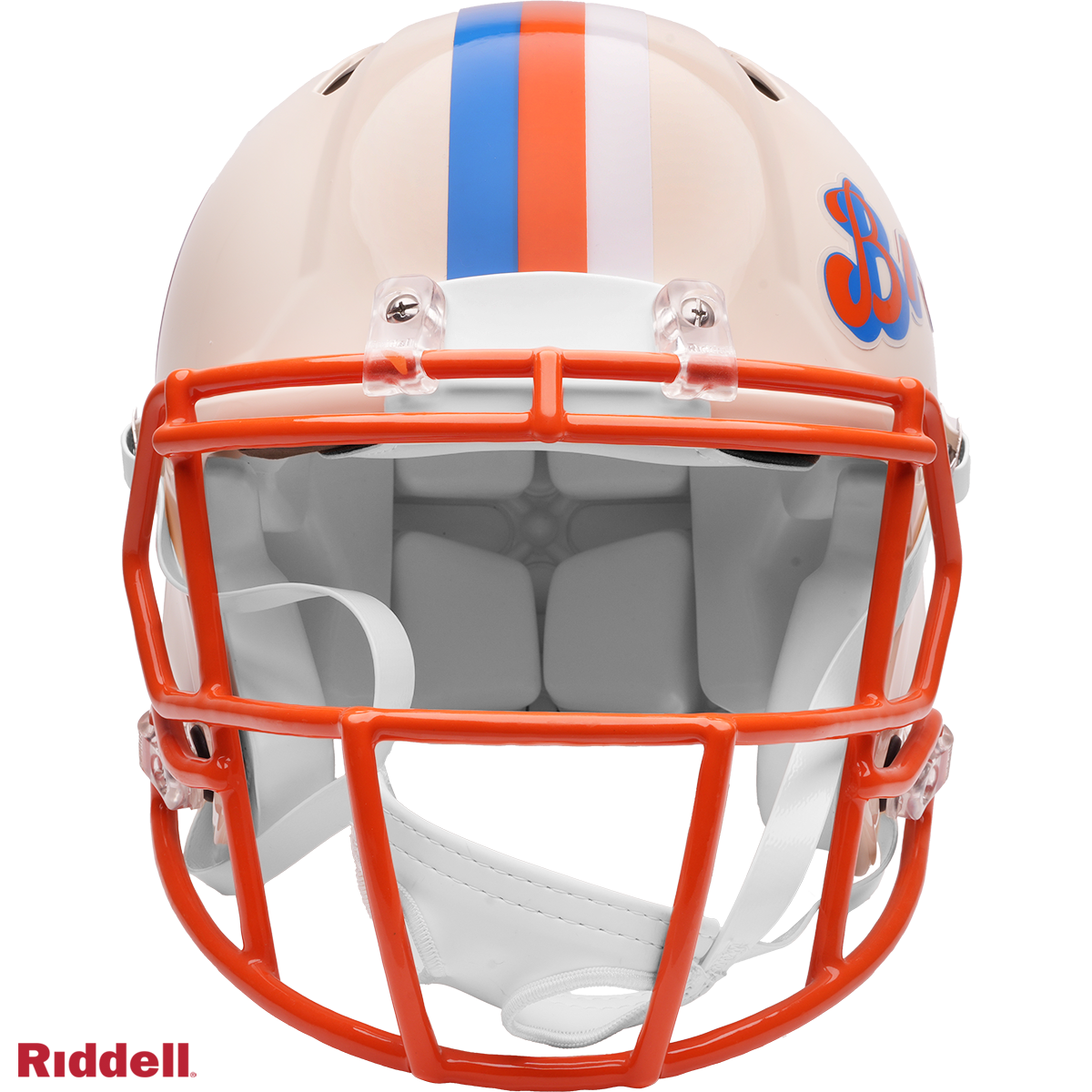 Denver Broncos Helmet Riddell Authentic Full Size Speed Style Retro Collection