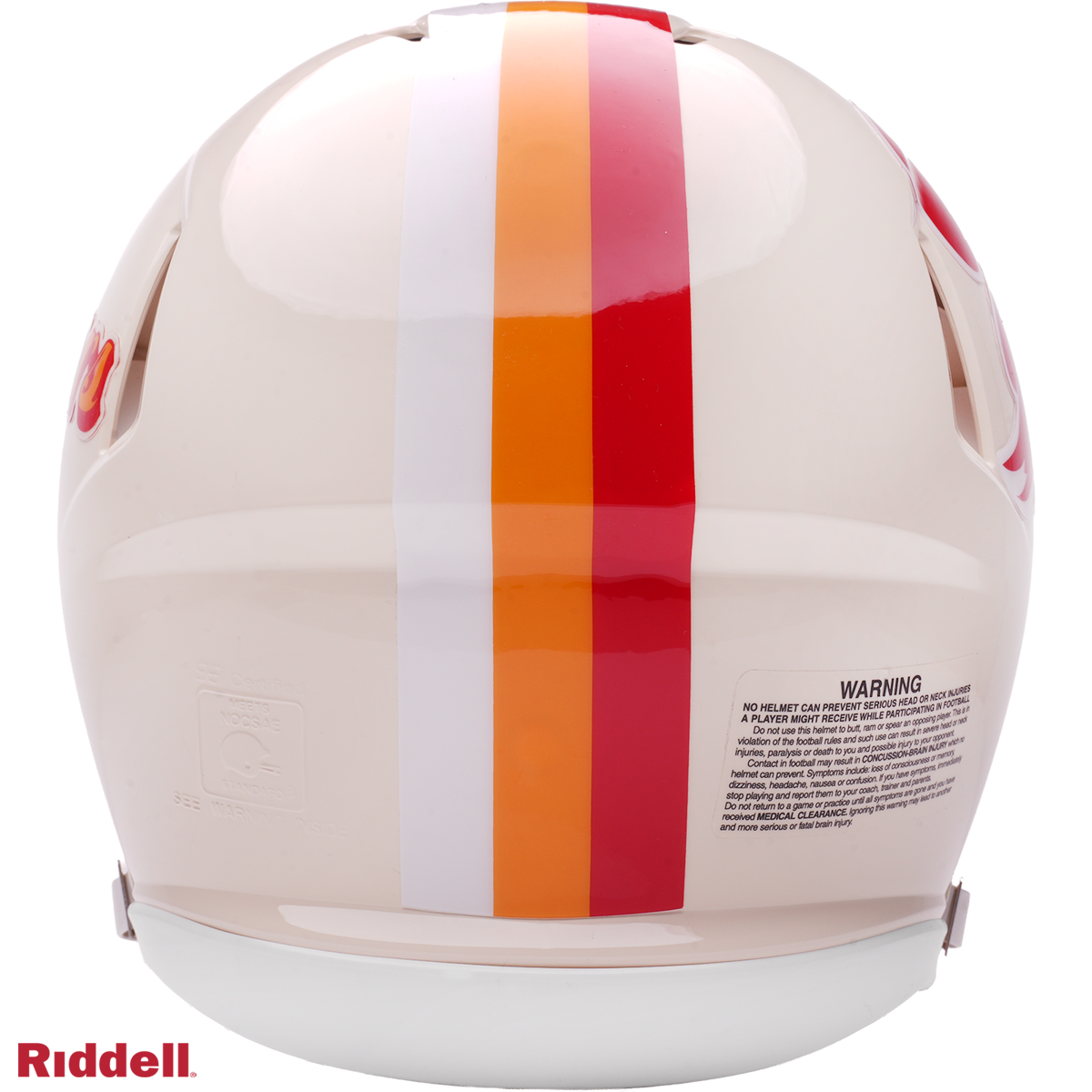 Tampa Bay Buccaneers Helmet Riddell Authentic Full Size Speed Style Retro Collection