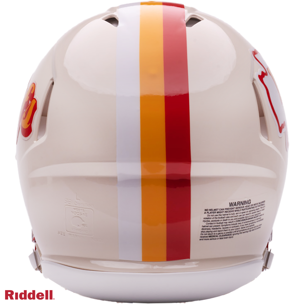 Kansas City Chiefs Helmet Riddell Authentic Full Size Speed Style Retro Collection