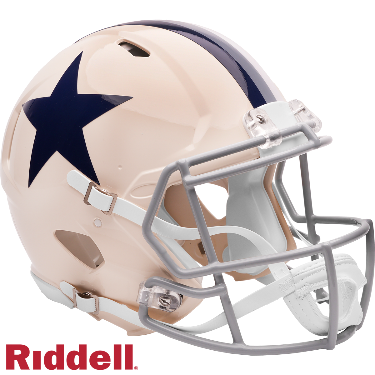 Dallas Cowboys Helmet Riddell Authentic Full Size Speed Style Retro Collection