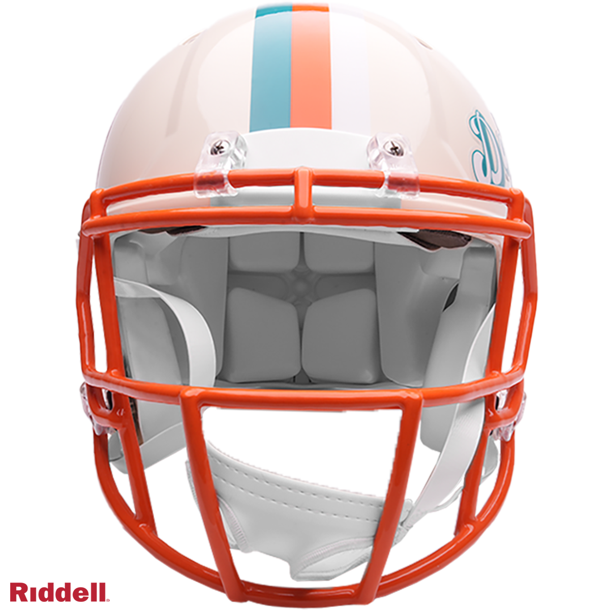 Miami Dolphins Helmet Riddell Authentic Full Size Speed Style Retro Collection