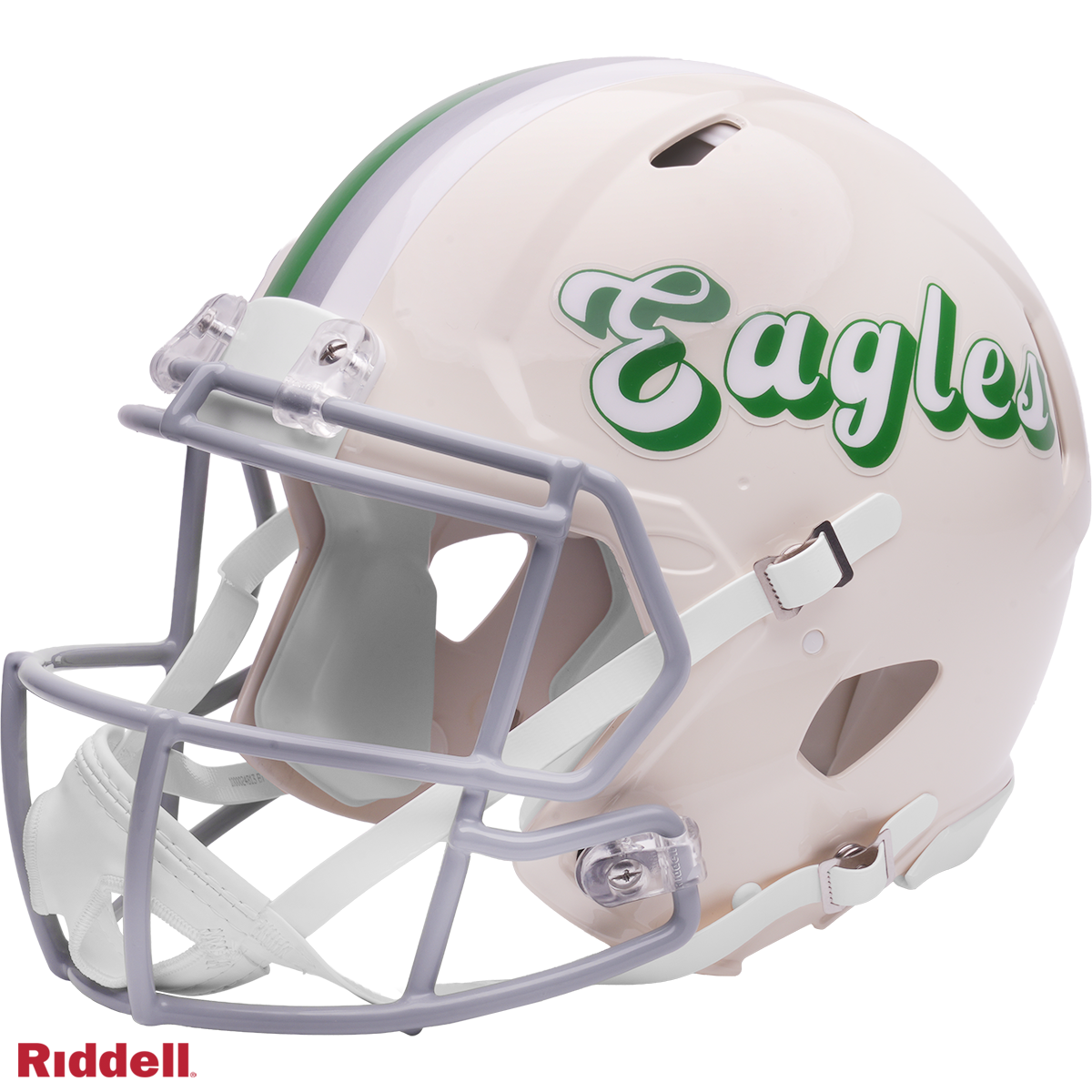 Philadelphia Eagles Helmet Riddell Authentic Full Size Speed Style Retro Collection