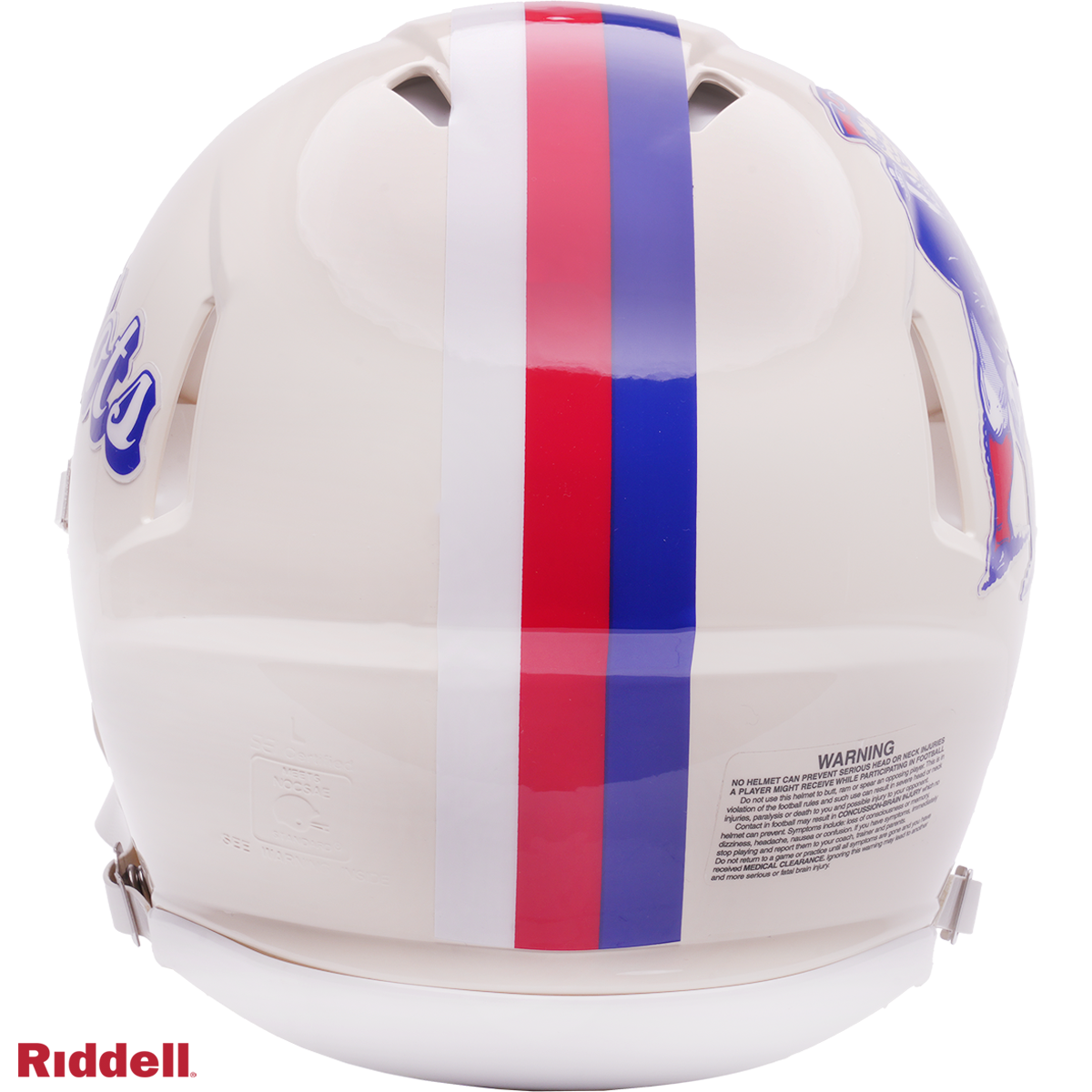 New England Patriots Helmet Riddell Authentic Full Size Speed Style Retro Collection