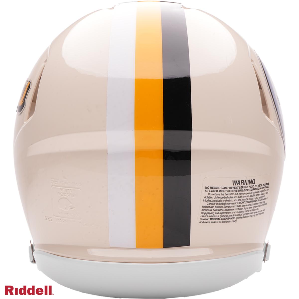 Pittsburgh Steelers Helmet Riddell Authentic Full Size Speed Style Retro Collection