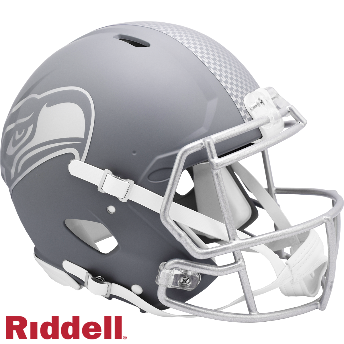 Seattle Seahawks Helmet Riddell Authentic Full Size Speed Style Slate Alternate