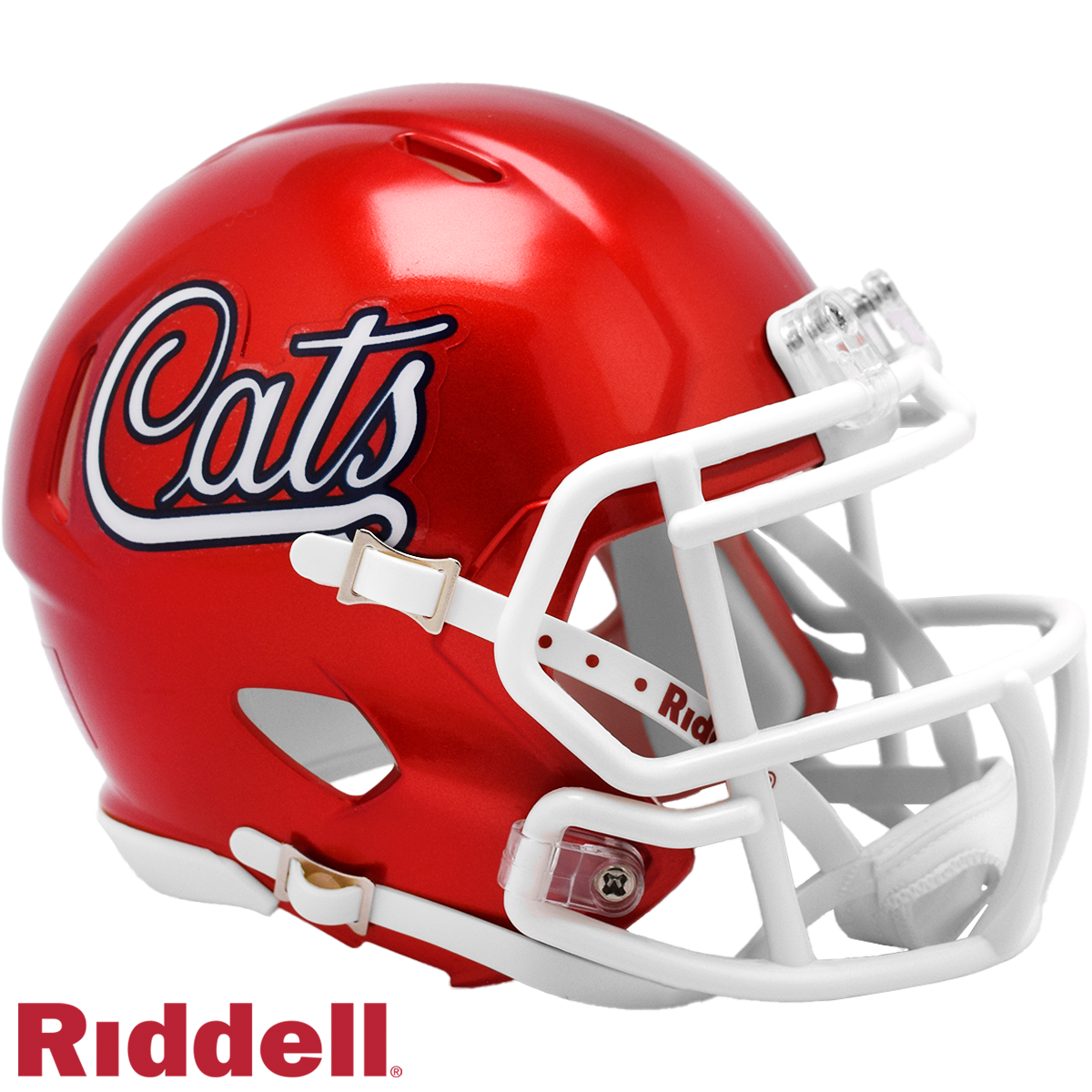 Arizona Wildcats Helmet Riddell Replica Mini Speed Style Cats Script