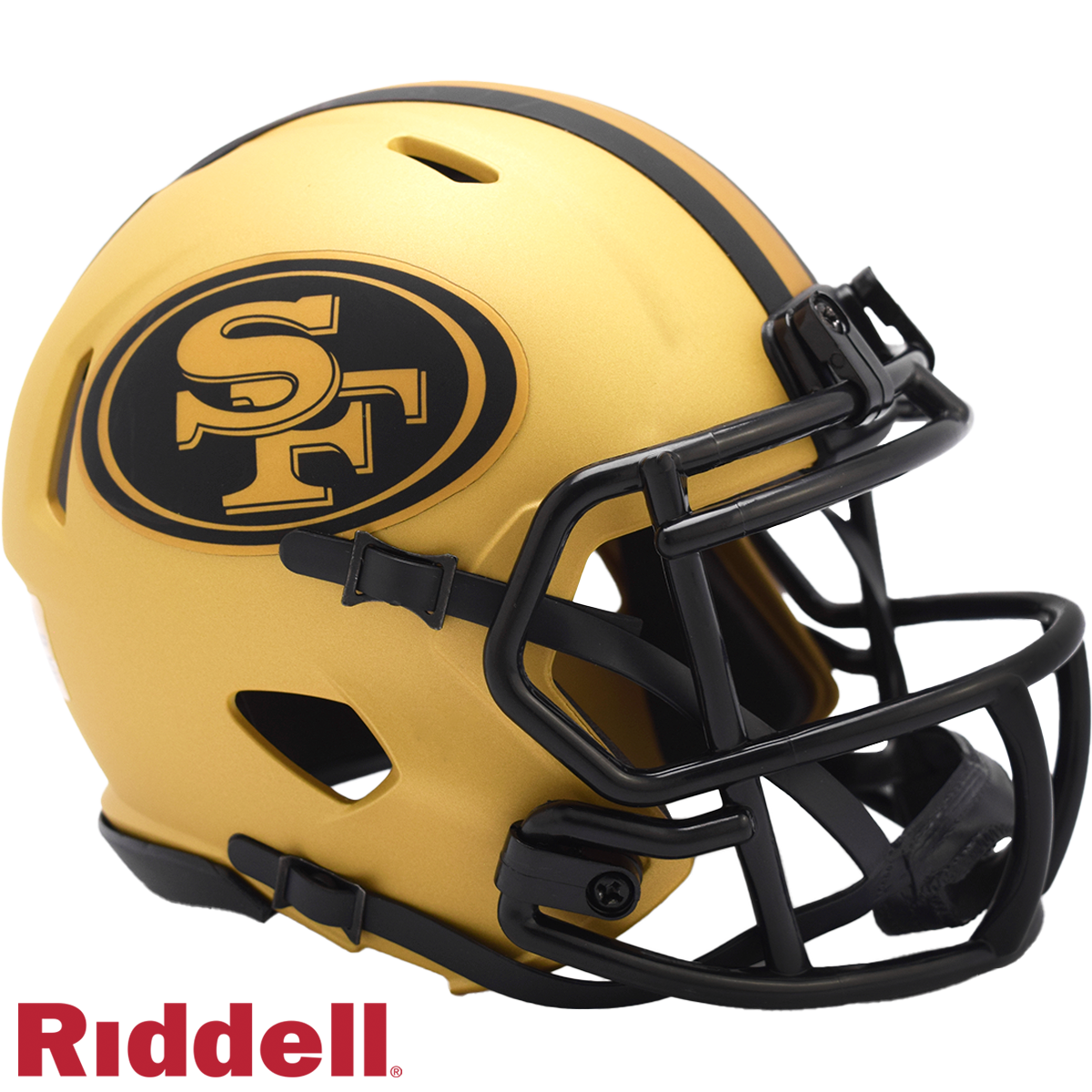 San Francisco 49ers Helmet Riddell Replica Mini Speed Style Rave Alternate