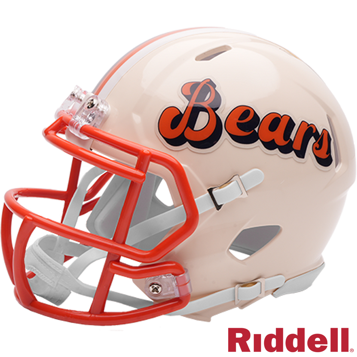 Chicago Bears Helmet Riddell Replica Mini Speed Style Retro Collection
