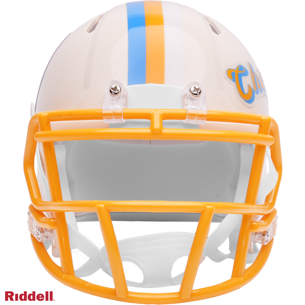 Los Angeles Chargers Helmet Riddell Replica Full Size Speed Style Retro Collection