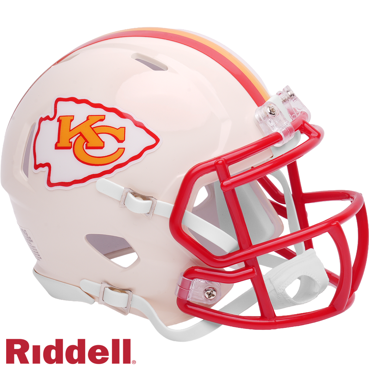 Kansas City Chiefs Helmet Riddell Authentic Full Size SpeedFlex Style Retro Collection