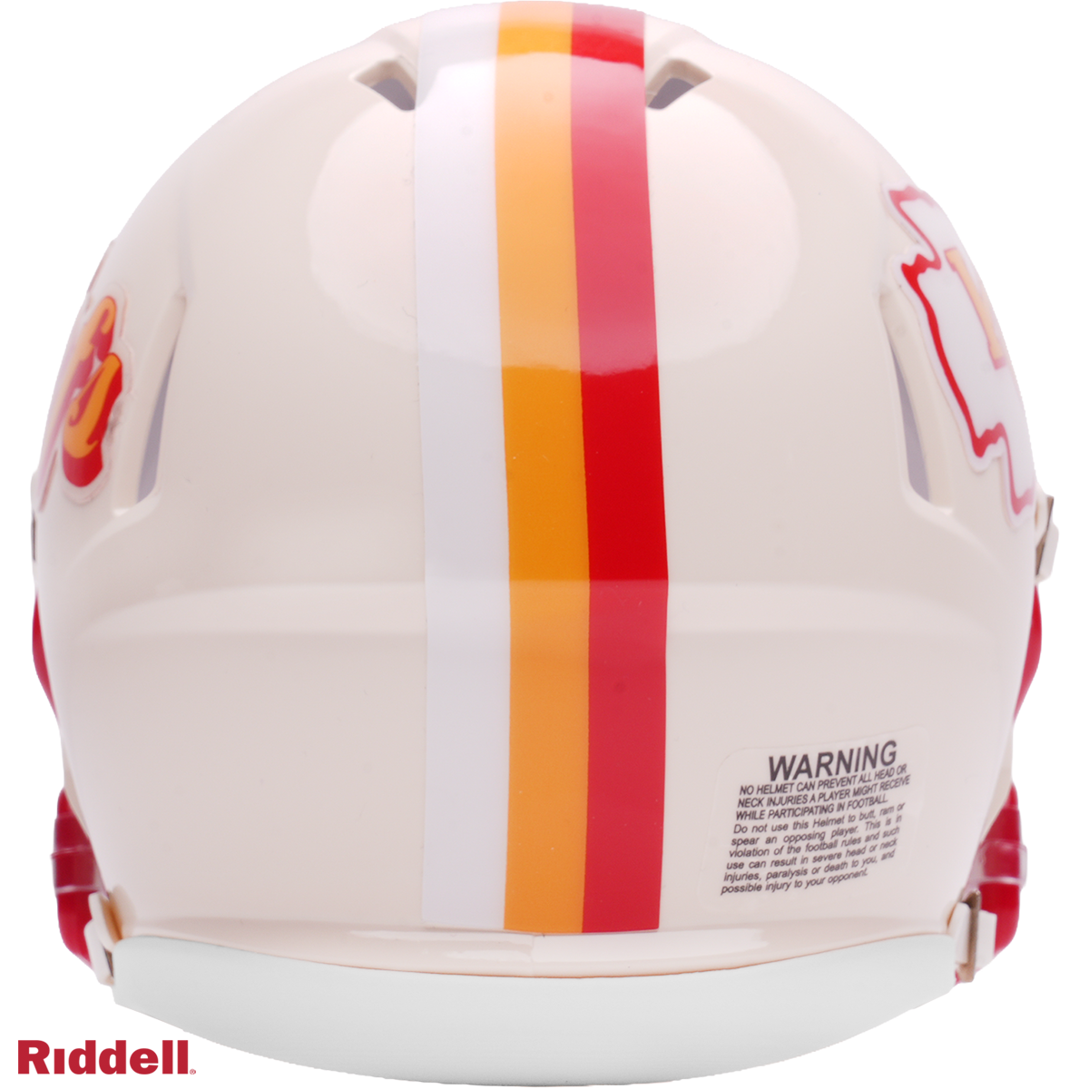 Kansas City Chiefs Helmet Riddell Replica Full Size Speed Style Retro Collection