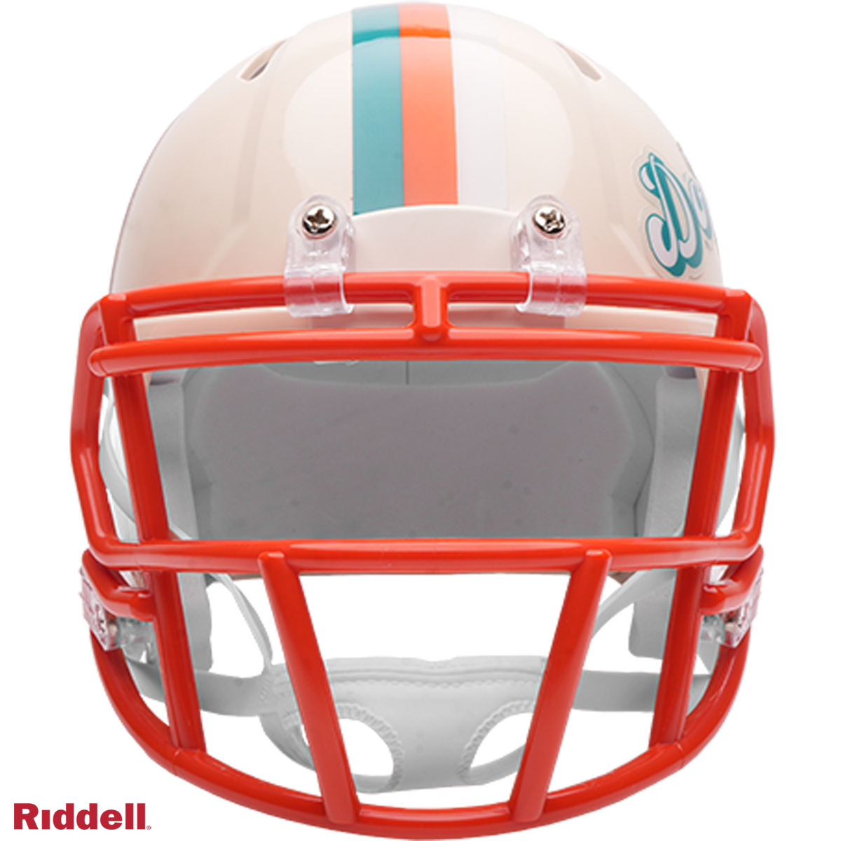 Miami Dolphins Helmet Riddell Replica Mini Speed Style Retro Collection