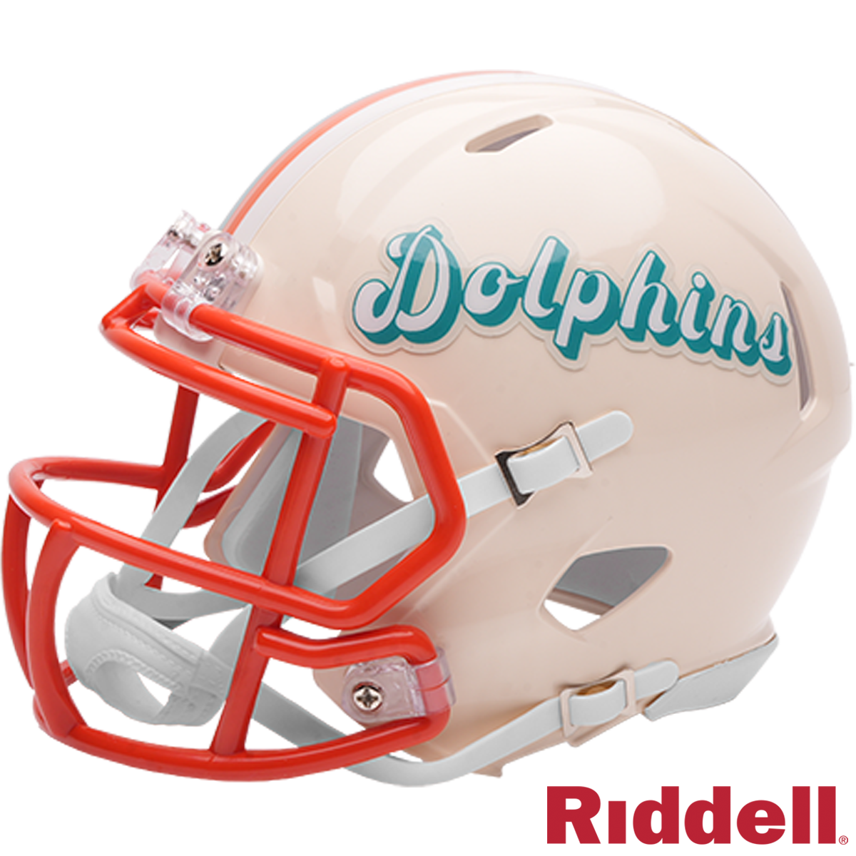 Miami Dolphins Helmet Riddell Replica Mini Speed Style Retro Collection