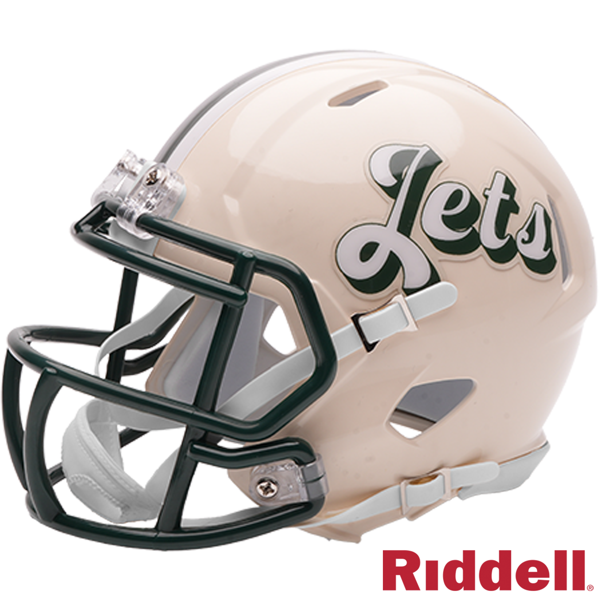 New York Jets Helmet Riddell Replica Mini Speed Style Retro Collection