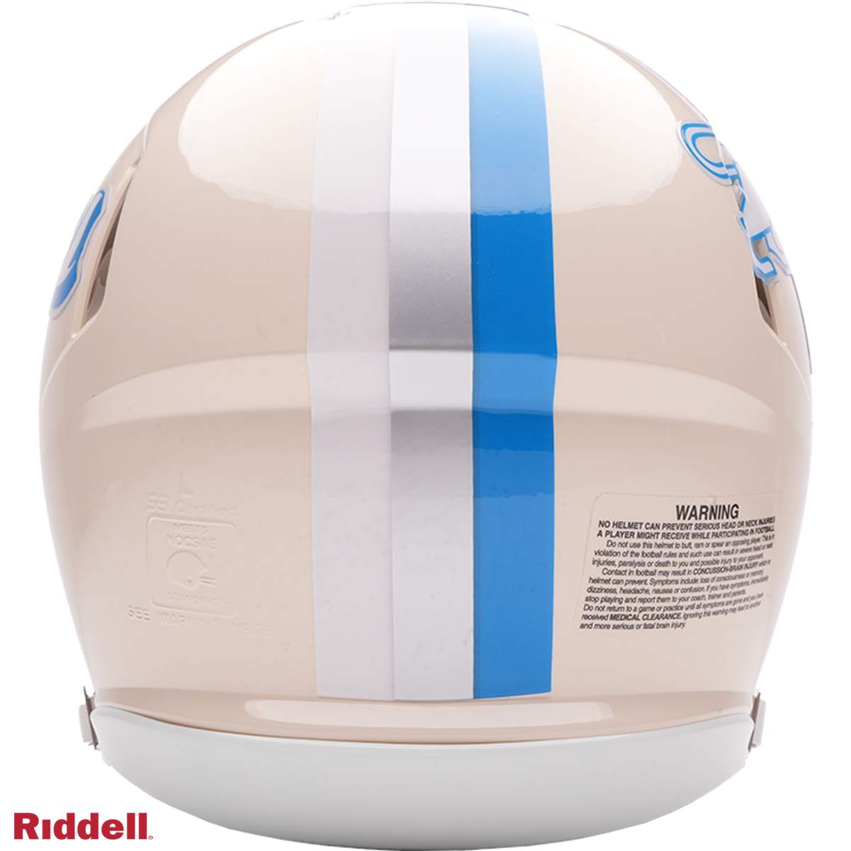 Detroit Lions Helmet Riddell Replica Mini Speed Style Retro Collection
