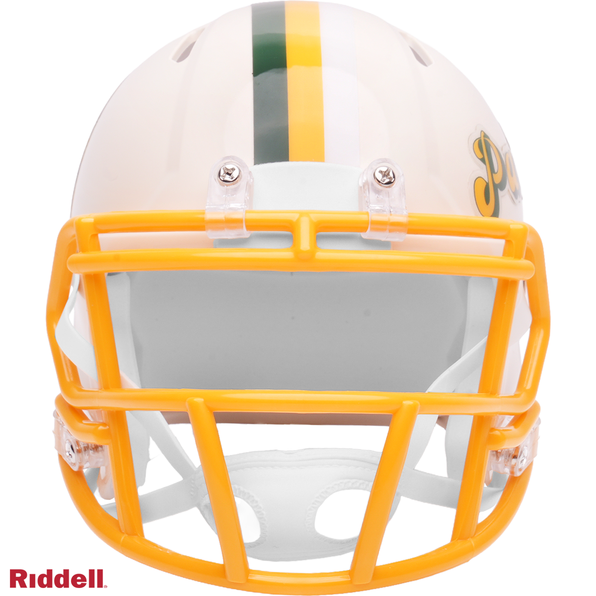 Green Bay Packers Helmet Riddell Replica Full Size Speed Style Retro Collection