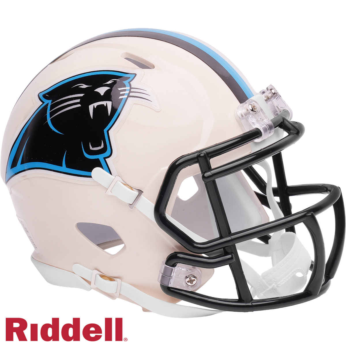 Carolina Panthers Helmet Riddell Replica Mini Speed Style Retro Collection