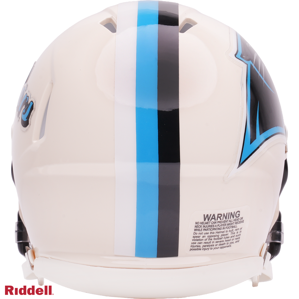 Carolina Panthers Helmet Riddell Replica Mini Speed Style Retro Collection