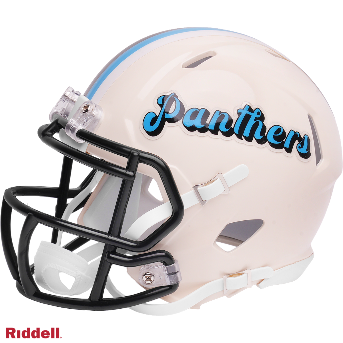 Carolina Panthers Helmet Riddell Replica Mini Speed Style Retro Collection
