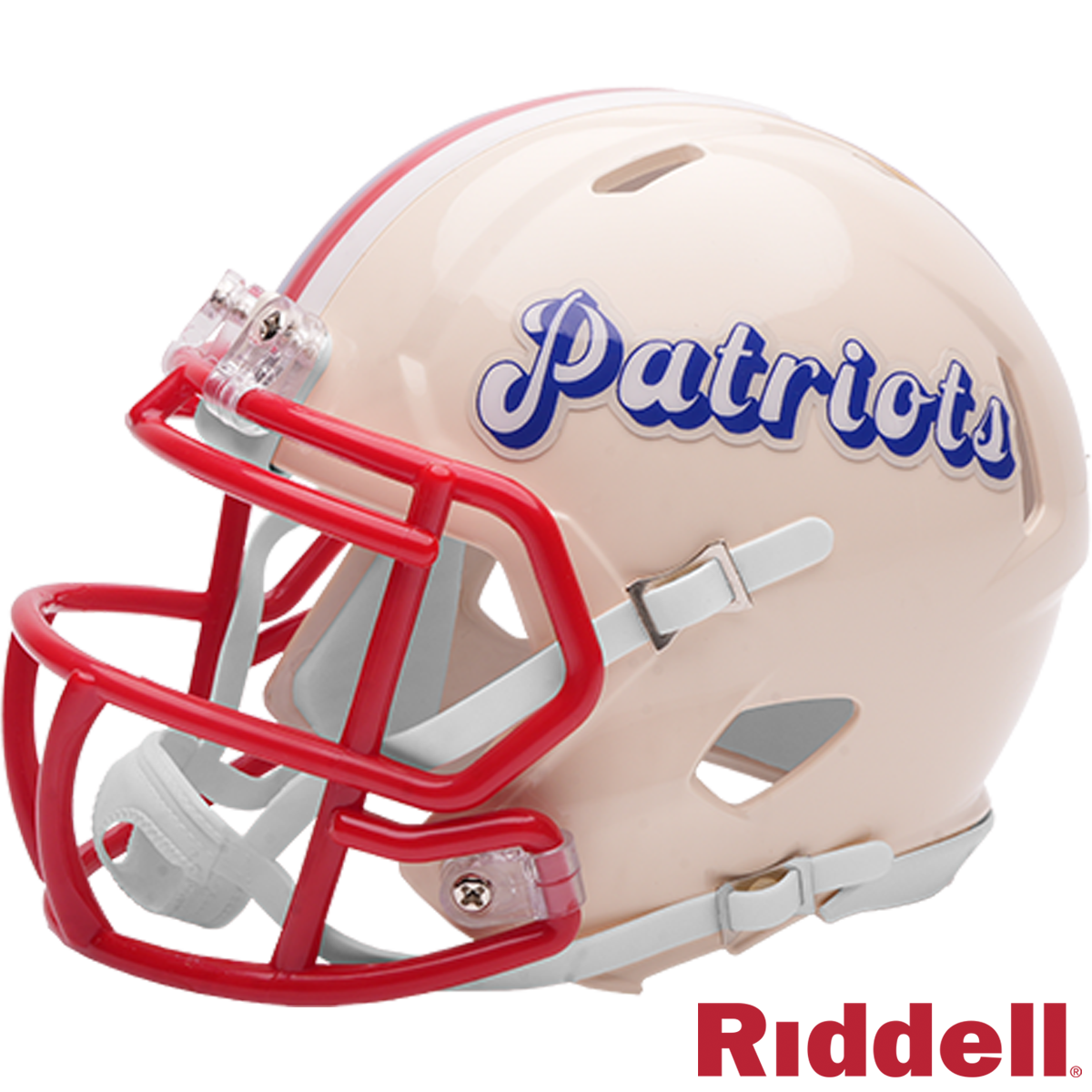 New England Patriots Helmet Riddell Replica Mini Speed Style Retro Collection