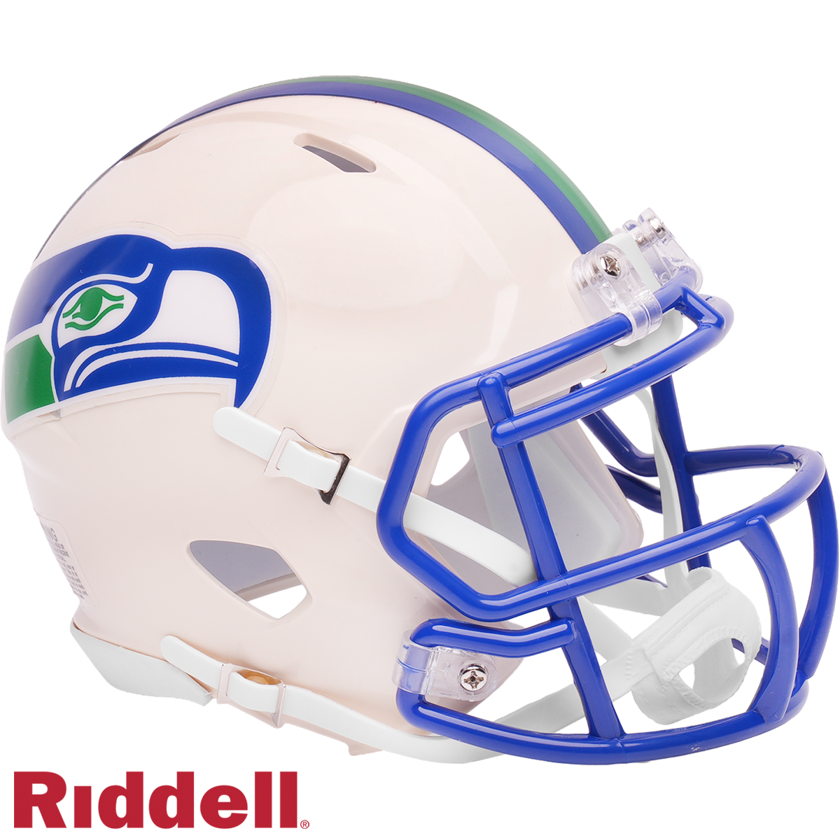 Seattle Seahawks Helmet Riddell Replica Mini Speed Style Retro Collection