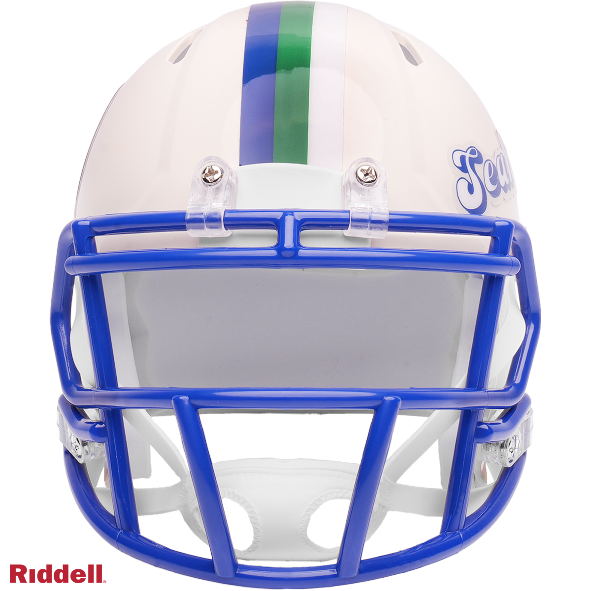 Seattle Seahawks Helmet Riddell Replica Mini Speed Style Retro Collection